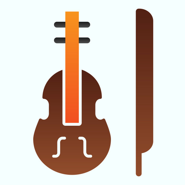 小提琴平象弦乐器图片下载