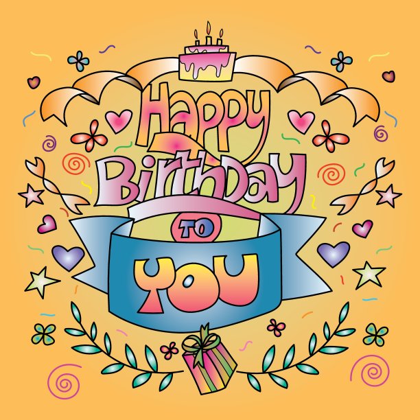 来为你的生日祝福图片下载