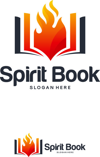 精神书籍标志设计热点学习标志设计图片下载