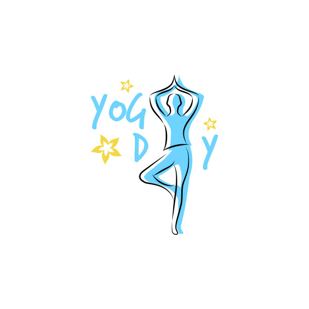 矢量插图的国际瑜伽日。国际瑜伽日矢量插图横幅，宣传册和海报设计。6月21日是世界瑜伽日图片下载