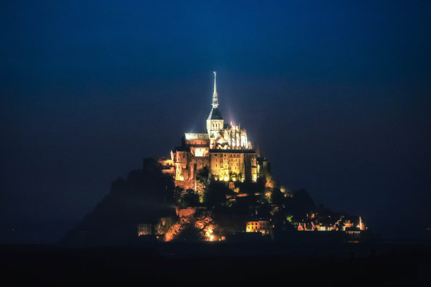 Mont-Saint-Michel在法国图片下载