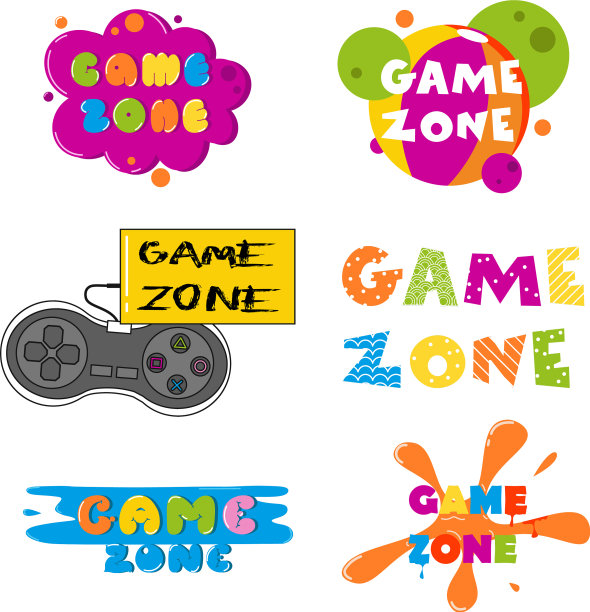 游戏区娱乐横幅设置图片下载