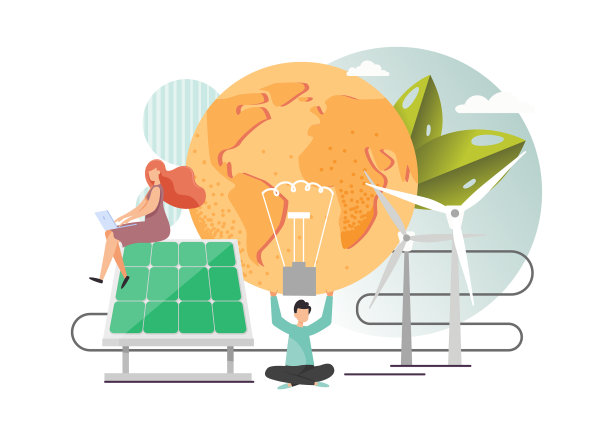 太阳能平板式设计图片下载