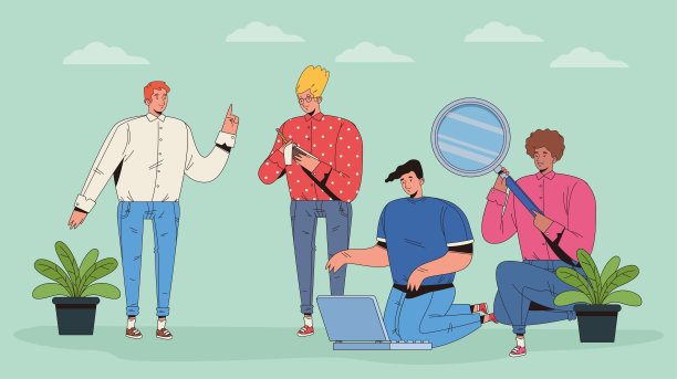 一组男性角色图片下载