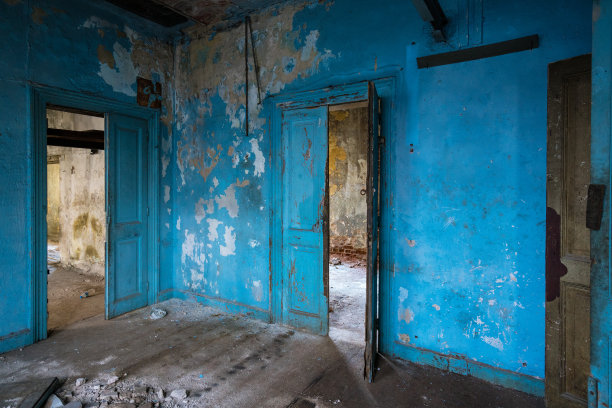 废弃的建筑图片下载