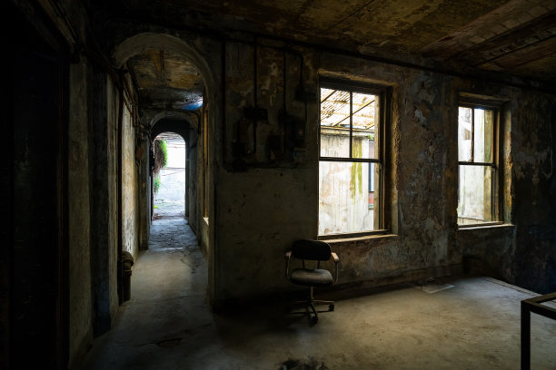 废弃的建筑图片下载