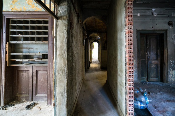 废弃的建筑图片下载