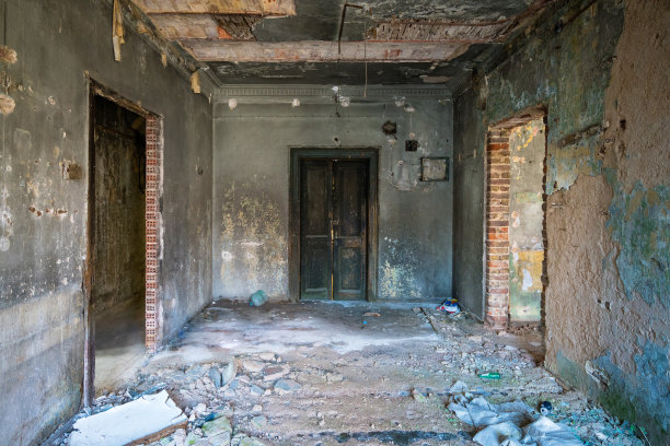 废弃的建筑图片下载