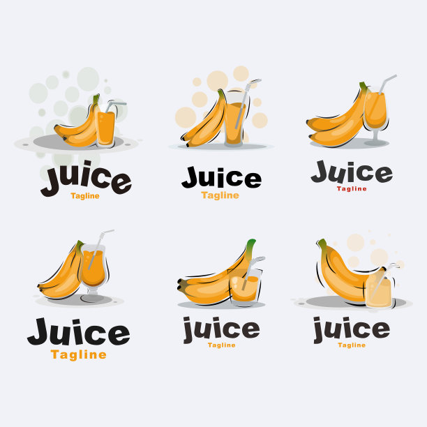 香蕉汁标志设计精品系列图片下载