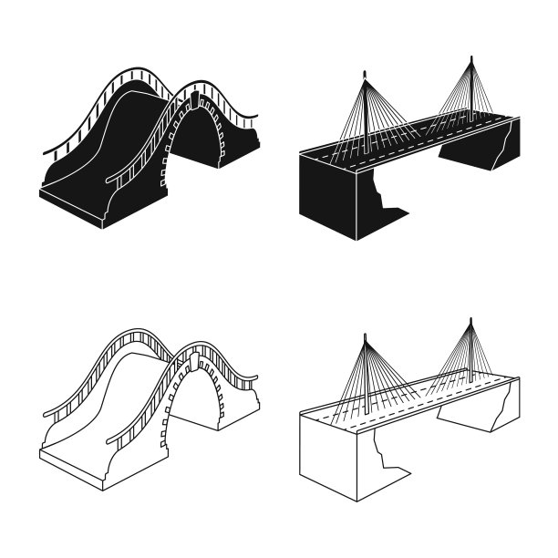设计连接和设计标志集图片下载