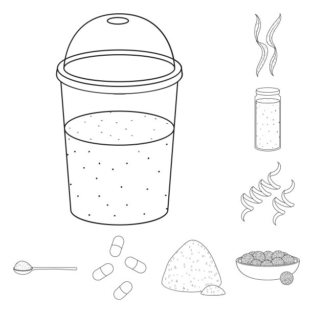 纯素食品标志合集图片下载