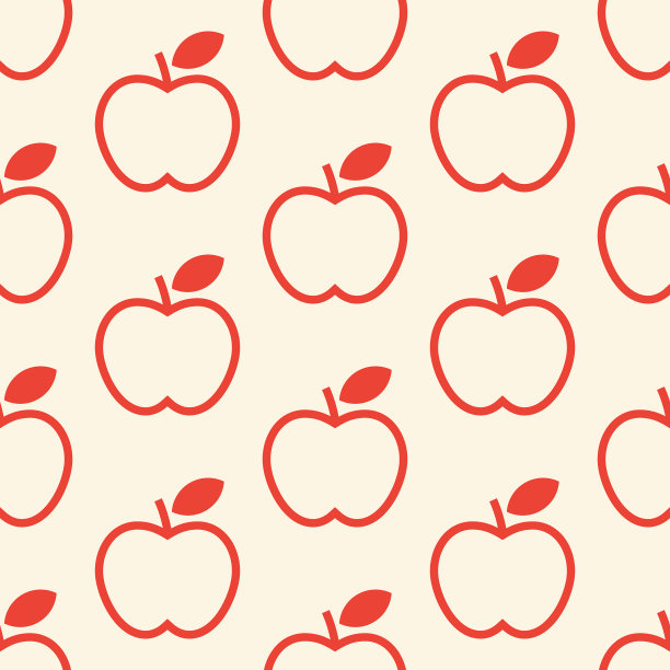 苹果的模式图片下载