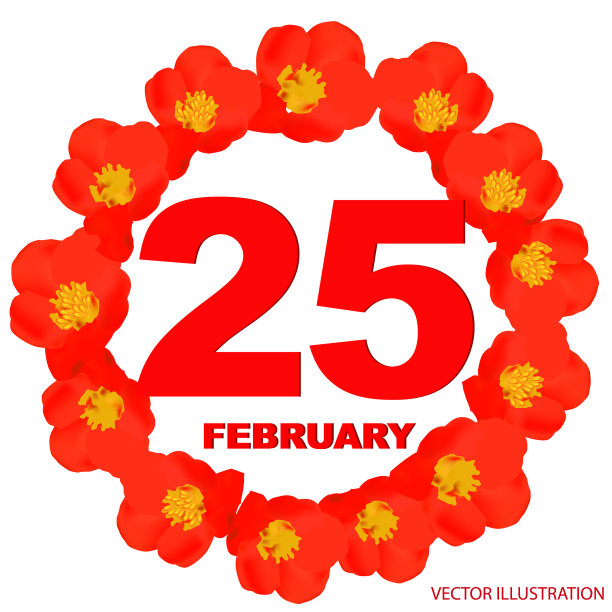 2月25日图标为重要的一天计划图片下载