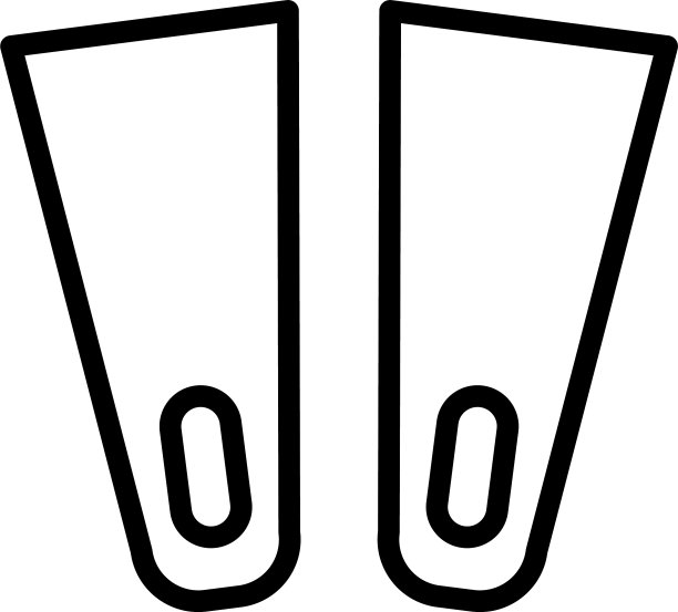 独立下降器塑料鳍片轮廓样式图片下载