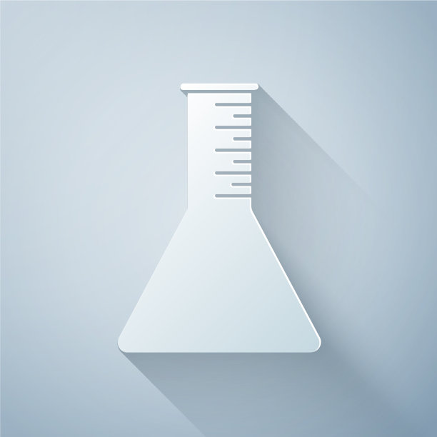 纸切油汽油试管图标隔离上图片下载