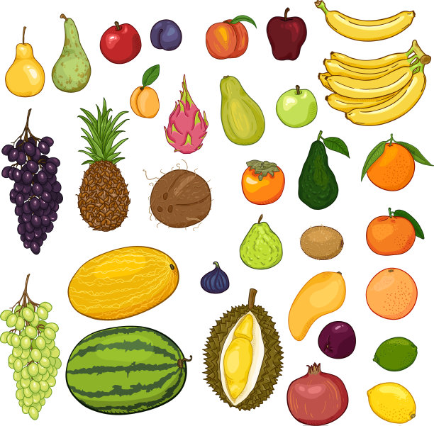 集卡通水果图片下载