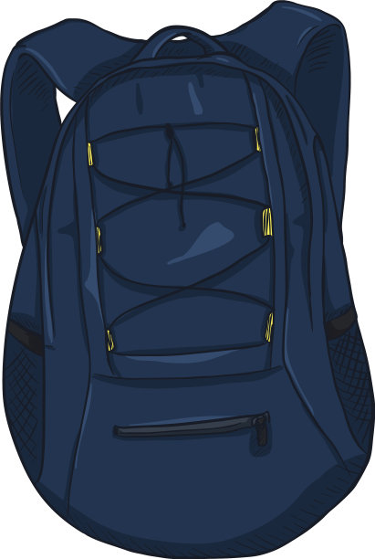 单卡通小运动背包图片下载