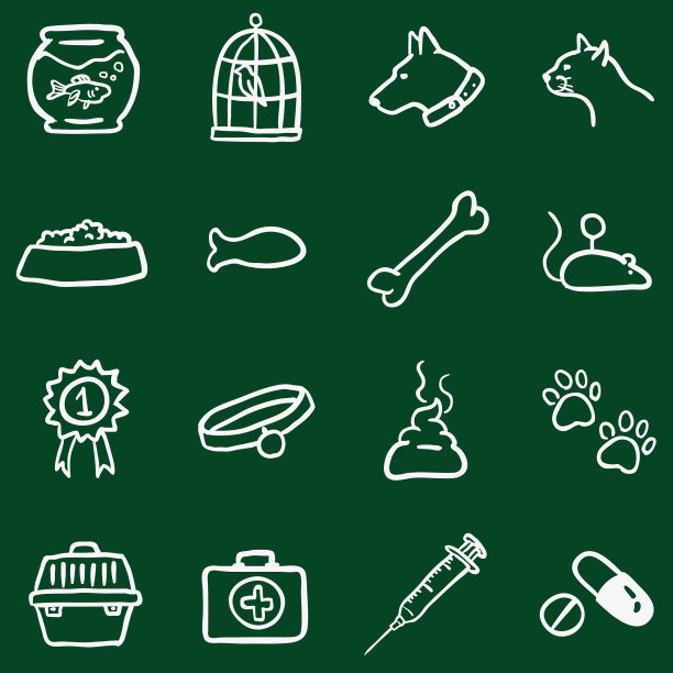 设置粉笔涂鸦宠物图标图片下载