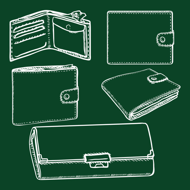 设置粉笔素描钱包图片下载