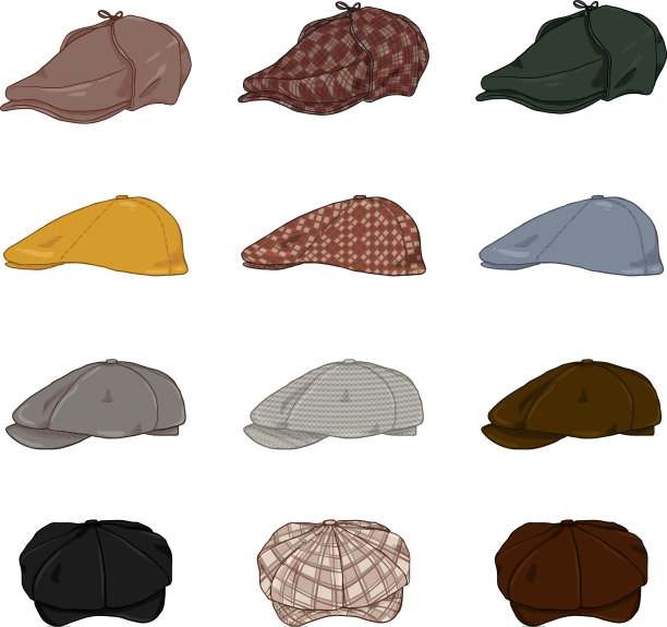 设置复古的旧学校帽图片下载