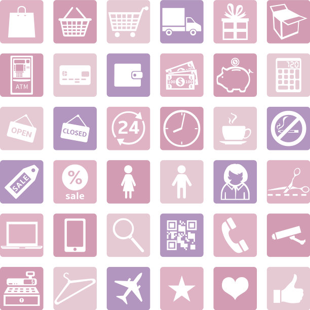 集购物图标图片下载