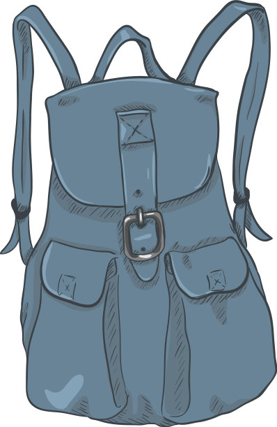 单身女性休闲双肩包图片下载