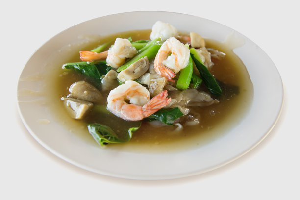 虾仁炒面，重点选择图片下载