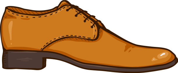 卡通皮革男鞋图片下载