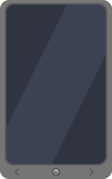 彩色平面图标-经典的智能手机图片下载