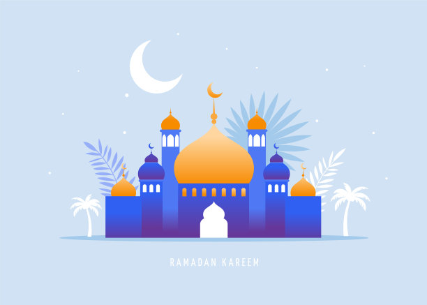 斋月卡里姆斋月快乐贺卡和图片下载