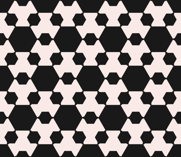 黑白无缝图案大、小数字图片下载