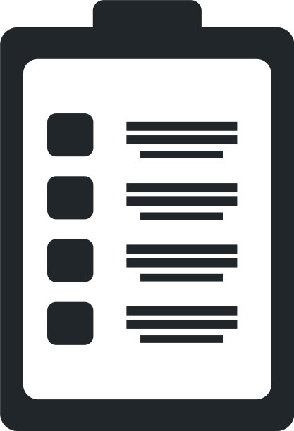 剪贴板与临床历史剪影风格图片下载