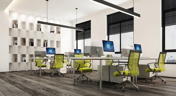 现代办公室内部图片下载