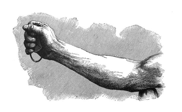 竞技体育-男子手臂力量训练，前臂和手图片下载