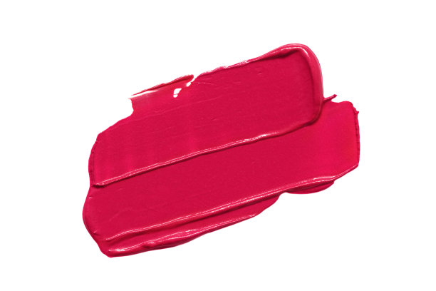 红色唇膏或油漆样品隔离图片下载