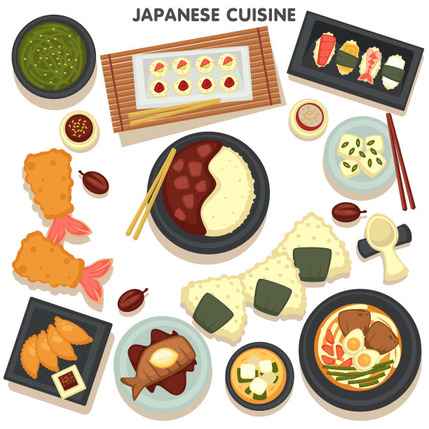 寿司、鱼、三文鱼或金枪鱼等生菜摆在桌上图片下载