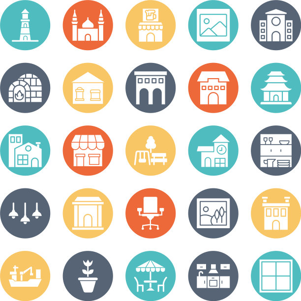 室内设计图标设置每一个ico图片下载