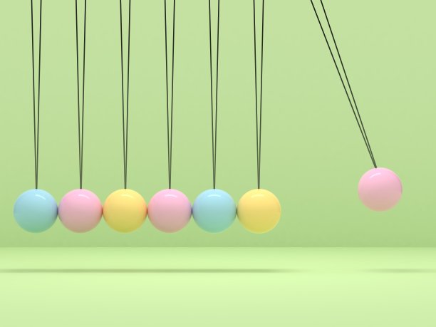 平衡球牛顿的摇篮图片下载