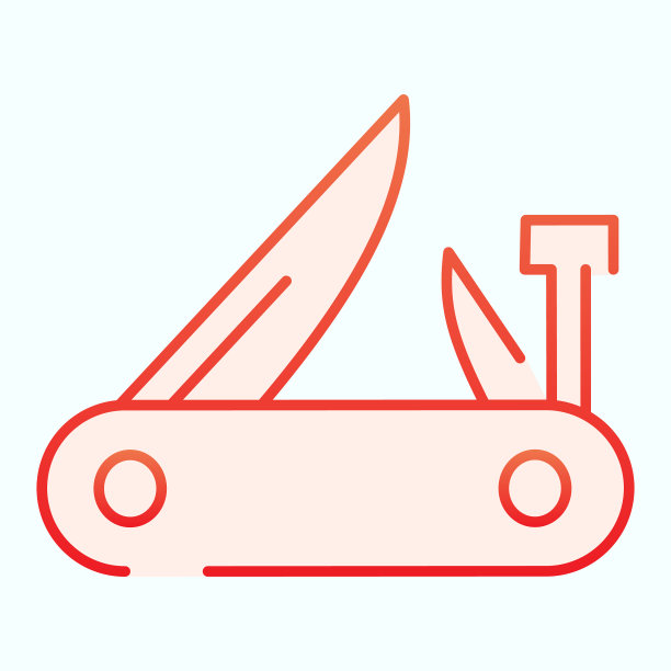 军刀平图标多功能袖珍刀图片下载