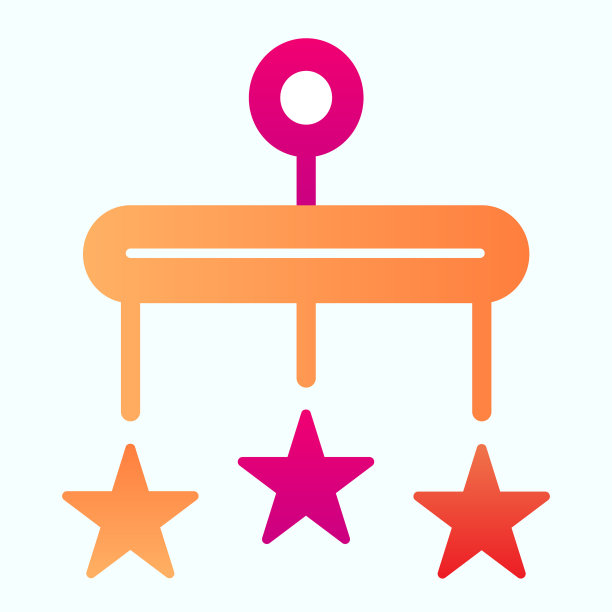 儿童玩具移动平板图标挂婴儿床玩具图片下载