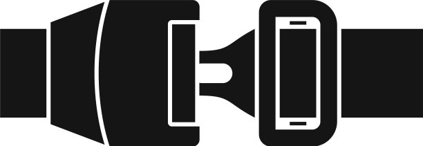 汽车安全带图标简约风格图片下载