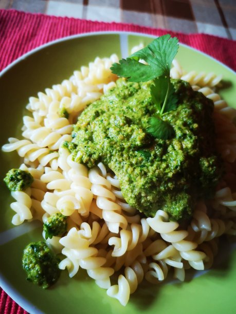 素食粉和香菜酱图片下载