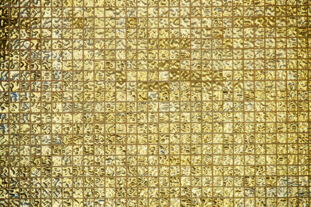 抽象的金色瓷砖纹理背景图片下载