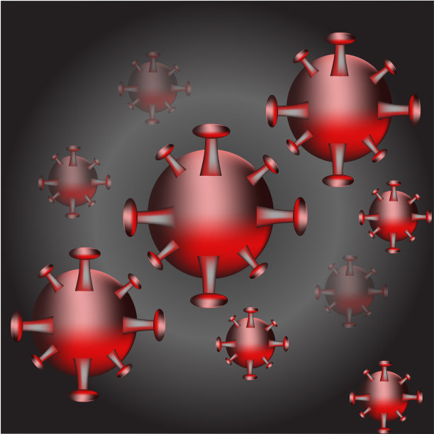 冠状病毒图解图片下载