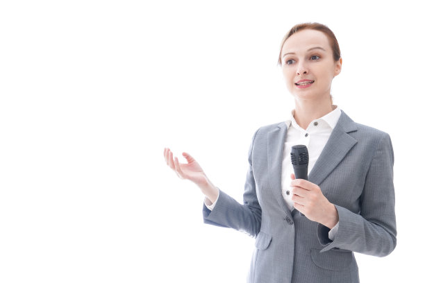 穿着西装的商务女性图片下载