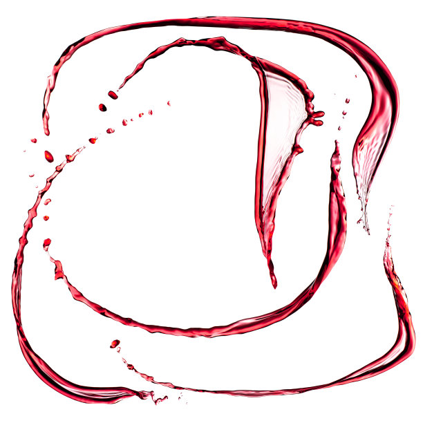 一套分离的液体飞溅图片下载