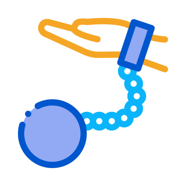 手链加载图标矢量轮廓插图图片下载