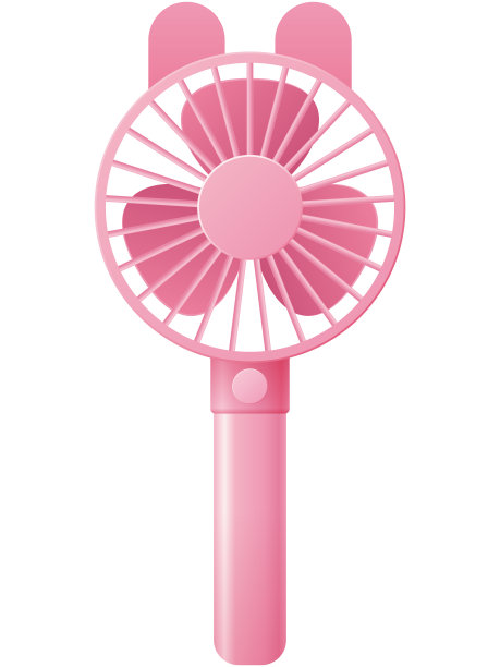 动物耳便携式风扇(兔)图片下载