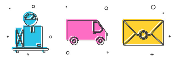 用纸板箱固定秤载货图片下载