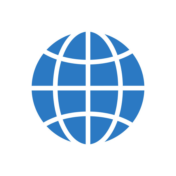 地球矢量字形图标图片下载